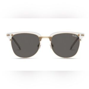 Quay Australia Gold and Black Sunglasses